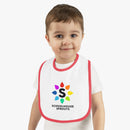 Schoolhouse Sprouts Logo Baby Bib