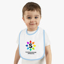 Schoolhouse Sprouts Logo Baby Bib