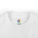 Schoolhouse Sprouts White Rainbow Logo Toddler Tee