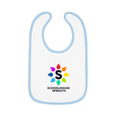 Schoolhouse Sprouts Logo Baby Bib