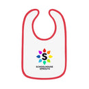 Schoolhouse Sprouts Logo Baby Bib