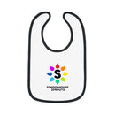 Schoolhouse Sprouts Logo Baby Bib