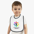 Schoolhouse Sprouts Logo Baby Bib